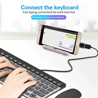 【พร้อมส่ง】อะแดปเตอร์แปลงข้อมูล Type-c Micro USB OTG สําหรับโทรศัพท์ Android แท็บเล็ต พีซี