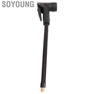 Soyoung Extension Connector Simple Use 20cm Convenient Handle Direct Connection Car Inflatable Pump Tube for US Or FR Tires