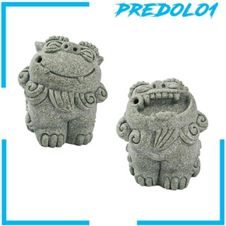 [Predolo1] รูปปั้นสิงโตลม สําหรับตกแต่งบ้าน ห้องนอน โต๊ะ