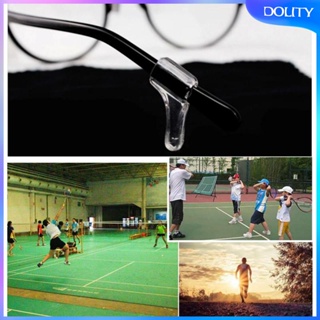 [dolity] ตะขอเกี่ยวหู ซิลิโคน กันลื่น สําหรับคล้องแว่นตา 10 คู่