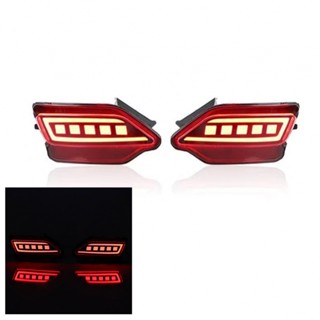 ⚡NEW 8⚡2x Rear Lamp Easy To Install Easy To Use RED Simple Design Tail ABS+LED