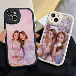 เคสโทรศัพท์มือถือหนังแกะ ซิลิโคน ลายทฤษฎีสีชมพู Freen Becky สําหรับ Iphone 14 Pro Max 13 12 11 Mini X Xr Xs 8 7