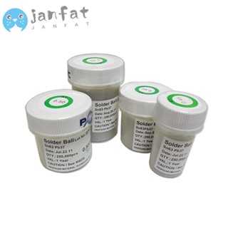 Janfat ลูกปัดดีบุก 0.2~0.6 มม. 250K สําหรับซ่อมแซม
