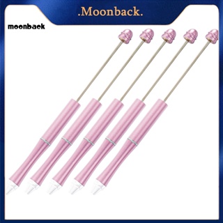 &lt;moonback&gt; ปากกาลูกลื่น ยืดหยุ่น สวยงาม สําหรับเด็ก 5 ชิ้น