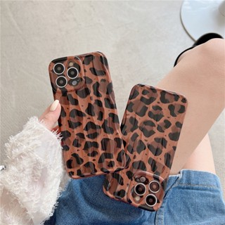 เคท ไอโฟน Leopard Trunk เคส iPhone 12 Pro Max Case iPhone 11 iPhone 13 เคสกันกระแทก iPhone 14 Pro Max Phone case back cover