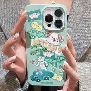 เคสโทรศัพท์มือถือ กันกระแทก ลายการ์ตูนกราฟฟิตี้ สําหรับ iPhone 14 13 11 12Promax X XR XS 7plus 8plus 11Pro