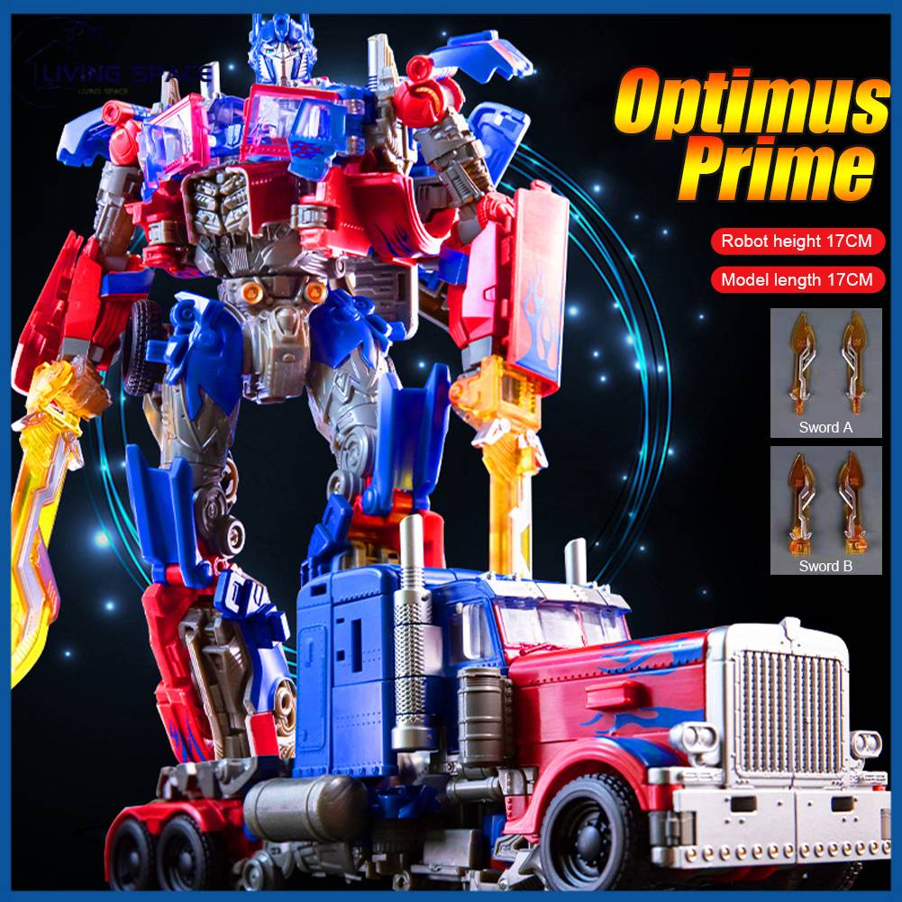 ★COD★ Baiwei TW1022 หุ่นยนต์แปลงร่าง ออโต้บอท มอร์ฟ ออพติมัส ไพร์ม Optimus Prime ของเล่นสําหรับเด็กผู้ชาย