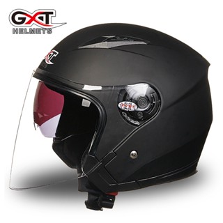 Gxt512 หมวกกันน็อค แบบครึ่งใบ ป้องกันรังสียูวี สําหรับผู้ชาย และผู้หญิง เหมาะกับการขี่รถจักรยานยนต์ไฟฟ้า