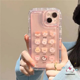 เคสโทรศัพท์มือถือแบบนิ่ม กันกระแทก ลายการ์ตูนกบ หมีน้อยน่ารัก สําหรับ Realme C30 C55 C53 C30s C35 C12 C15 7i 9i 6i 5 5i 5s C33 C11 C25 C21Y C20 C3 C1 C2 C25s C17 C25Y C20A