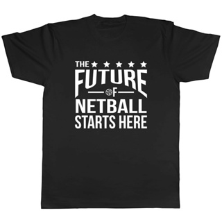 【hot sale】เสื้อยืด พิมพ์ลาย Super Idol The Future Of Netball Starts Heres สไตล์พังก์