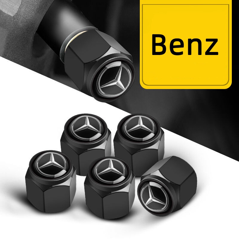 [📣พร้อมส่ง] Mercedes Benz 4/1ชิ้น จุกปิดลมยาง จุ้บลมยาง จุกลมยางรถยนต์ แข่งรถ จุกลมมอเตอร์ไซค์ จุกลม จุกปิดลมยาง ล้อ ยาง จุ๊บลม tire VALVE RIM CAP Mercedes Benz AMG GLC GLE CLA GLA W205 W211 W213