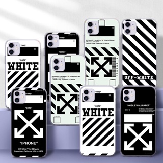 เคสโทรศัพท์มือถือแบบนิ่ม TPU ใส ลายโลโก้ off white 39M สําหรับ Samsung S7 Edge A9 M30S M21 M31 M51 Note 10 Lite Plus 20 Ultra 8 9