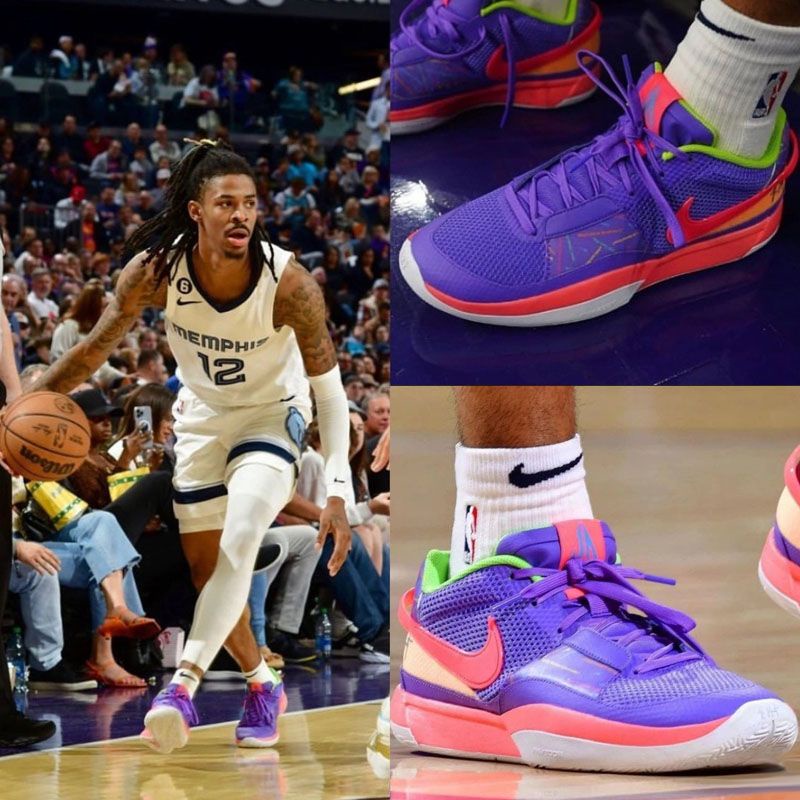 Ja1 Morante Generation รองเท้าผ้าใบ รองเท้าบาสเก็ตบอล สําหรับผู้ชาย