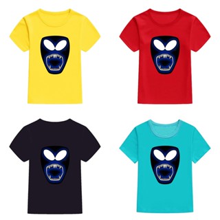 เสื้อยืดแขนสั้นลําลอง ทรงหลวม พิมพ์ลาย Roblox El Goblino Entity Dupe Halt Jeff Bob Eyes Screech สําหรับผู้ชาย และผู้หญิง