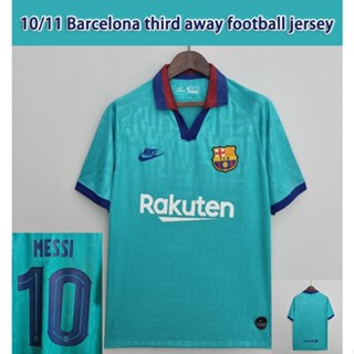 เสื้อกีฬาแขนสั้น ลายทีมชาติฟุตบอล Barcelonas third away ชุดเหย้า 19 20 ชุดเยือน สําหรับผู้ใหญ่