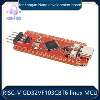 Linux บอร์ดทดลอง MCU สําหรับ Sipeed Longan Nano RISC-V GD32VF103CBT6 128KB Flash 32KB SRAM Type-C MCU Linux พร้อมช่องใส่การ์ด SD