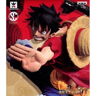 Luffy ของแท้ JP แมวทอง - Scultures Banpresto [โมเดลวันพีช]