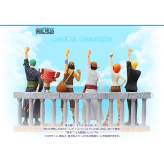 Alabasta Set ของแท้ JP แมวทอง - Dramatic Showcase Banpresto [โมเดลวันพีช] (6 ตัว)