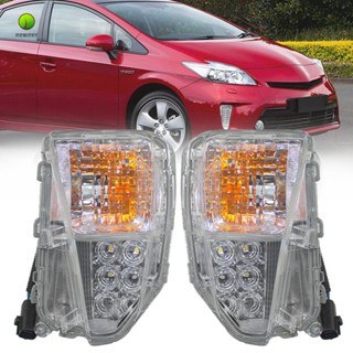 ไฟเลี้ยว LED DRL สําหรับ Toyota Prius Facelift XW30 81511-47060 81521-47060 2012-2015