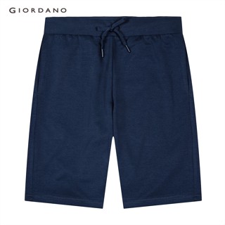 GIORDANO กางเกงขาสั้นผู้ชาย Mens G-motion Double Knit Shorts 01100432