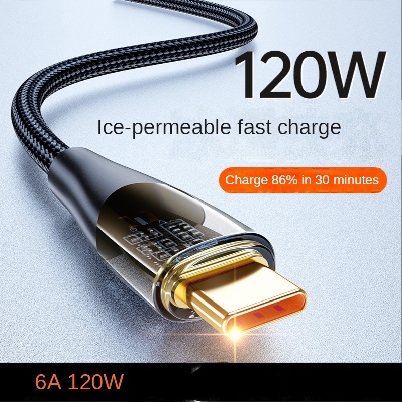 Marjay 6A 120W สายชาร์จ USB Type C ชาร์จเร็วมาก ราคา ถูกที่สุด ดีลบีเคเค แกลเลอรีภาพที่ 2