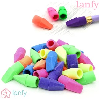 Lanfy ยางลบดินสอลบดินสอลบดินสอคละสีเครื่องเขียนสําหรับเด็กนักเรียน