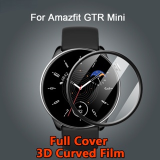 สําหรับ Amazfit GTR Mini SmartWatch Ultra ใส เต็มรูปแบบ 3D โค้ง ชุบ นิ่ม PMMA PET ฟิล์มกันรอยหน้าจอ - ไม่ใช่กระจกนิรภัย