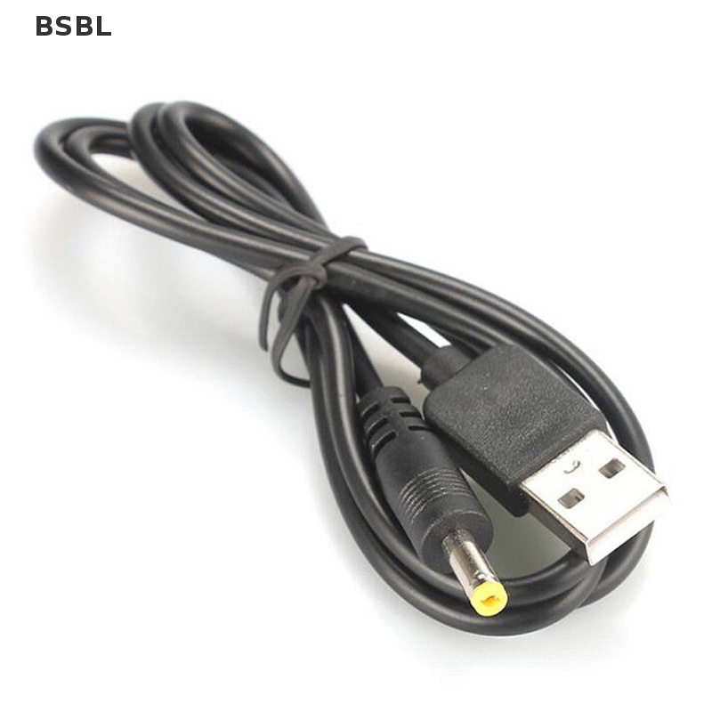 Bsbl พอร์ต USB เป็น 2.5 3.5 4.0 5.5 มม. 5V DC บาร์เรล แจ็ค สายไฟ เชื่อมต่อ สีดํา BL