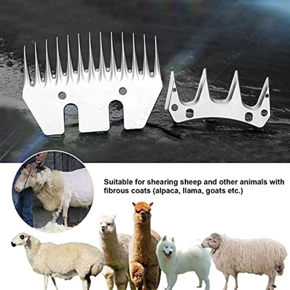 Antot ใบมีดตัดแต่งขนแพะ อัลปาก้า แบบเปลี่ยน 9/13 ซี่ - รูปที่ 2