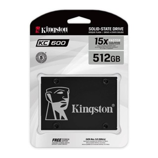 Kingston KC600 512GB 2.5 Inch SATA3 Solid State Drive (3D TLC)