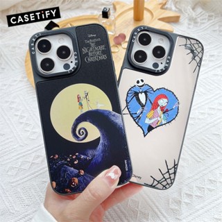 เคสโทรศัพท์มือถือ กันกระแทก ลาย The Nightmare Before Christmas X CASETiFY สําหรับ IPhone 11 12 13 14 Pro Max IPhone 14 Pro Max IPhone 13 Pro IPhone 12