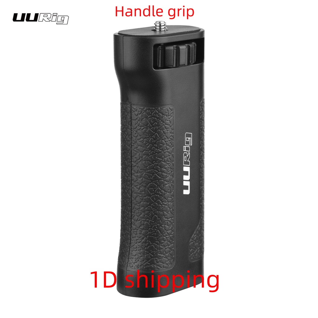 UURig กล้อง Handle Grip การถ่ายภาพมือถือ Stabilizer สกรู 1/4 นิ้วสําหรับกล้อง DSLR กล้องกีฬาวิดีโอ V