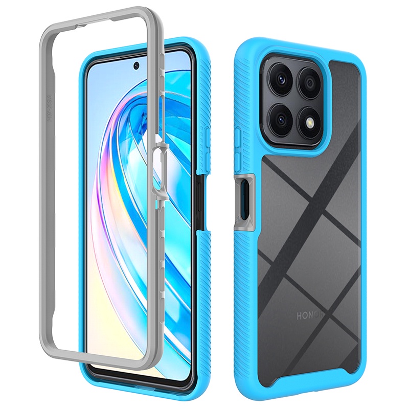 สําหรับ Honor X8a X7a X9 X8 X7 เต็มตัว ไฮบริด ป้องกันรอยขีดข่วน กันกระแทก เกราะป้องกัน เคส