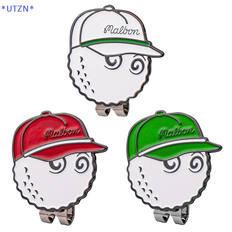 Utzn> ใหม่ คลิปหมวกกอล์ฟ แบบแม่เหล็ก มาร์กลูกกอล์ฟ สําหรับผู้ชาย ผู้หญิง 1 ชิ้น