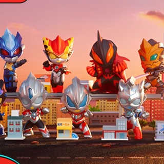 ✿POPMART Ultraman NEW GENERATION HEROES อุลตร้าแมน ฮีโร่รุ่นใหม่ กล่องตาบอด  สไตล์ที่เลือกได้ น่ารักตุ๊กตา ของเล่น