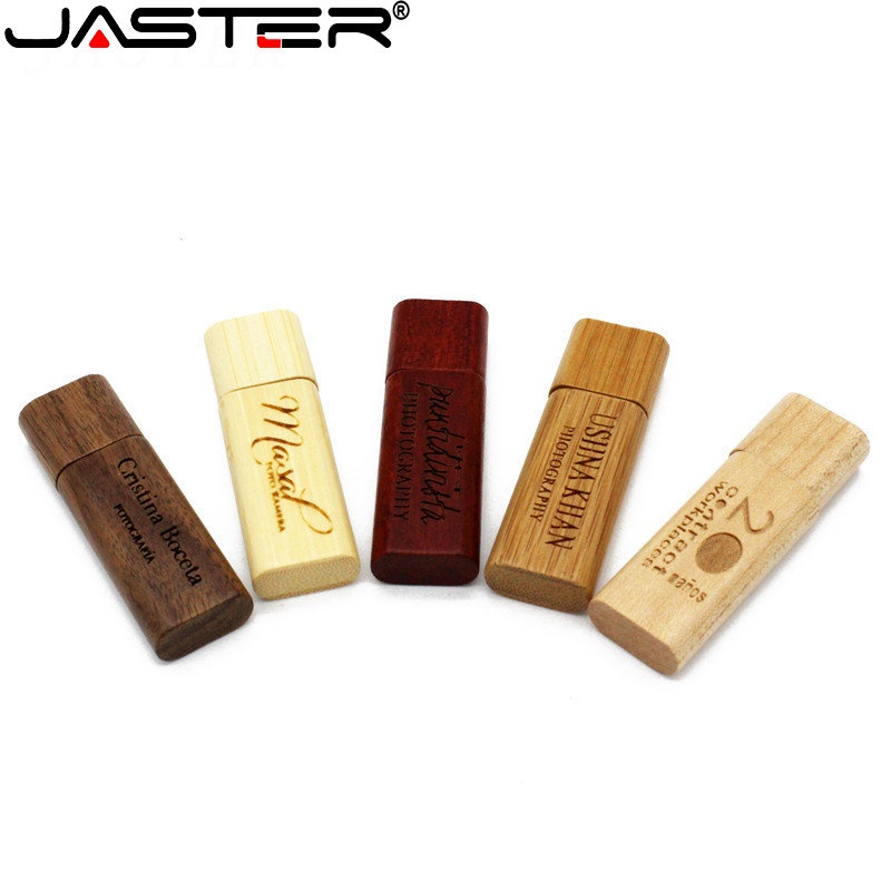 Jaster Art (ฟรีโลโก้ที่กําหนดเอง) แฟลชไดรฟ์ USB 2.0 128GB 64GB 32GB 16GB ดิสก์ U แม่เหล็ก 8GB 4GB ของขวัญแต่งงาน