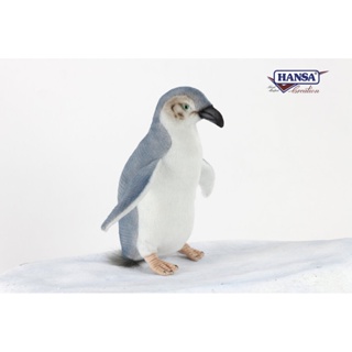 7100 ตุ๊กตาเพนกวินปีกขาว 22 ซม. White Flippered Penguin Hansa Creation