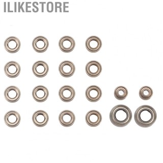 Ilikestore RC Car Ball Bearing Set 20pcs RC Ball Bearings Steel Silver RC Accessories