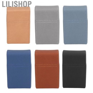 Lilishop Cigarettes Box Case Cigarettes Box Holder PU Portable for Business