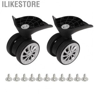 Ilikestore Luggage Caster Wheels Luggage Wheels Nylon One Pair With Screws For Maintenance