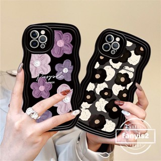 เคสโทรศัพท์มือถือแบบนิ่ม ลายดอกไม้สีม่วง แฟชั่น สําหรับ Huawei Y9s Y7A Nova Y90 Y70 Nova 10se 9 7 7i 7Pro 6SE 5T 4e 3e 3i P30 P20 Lite Y9 Prime 2019