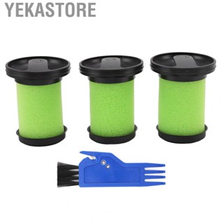 Yekastore Vacuum Cleaner Filter Sponge W/Scented Flat Brush Vacuum Cleaner Acc For Gtec US