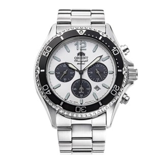 (ประกันศูนย์ไทย) Orient Solar chronograph (42.8mm) RA-TX0203S "Panda Daytona"