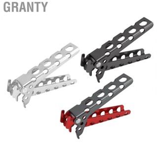 Granty Hot Pot Retriever Tongs  Pot Pan Bowl Gripper Oxidized Surface  Scalding Aluminum Alloy  for Home Cooking