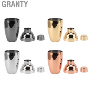 Granty Bar Cocktail Shaker Stainless Steel Rust Proof Kitchen Bartender Mixed    Shaker Cup