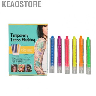 Keaostore Tattoo Hair Chalk Pens  Safe DIY Hair Chalk Pens  for Party