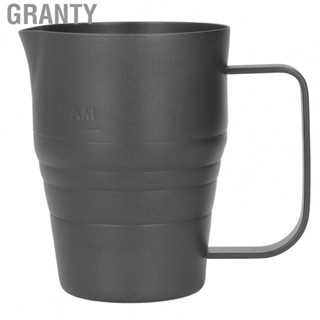 Granty  Frothing Pitcher Black 900ml  Stainless Steel  Grade Eagle Shape Spout Thickening Coffee Steaming Pitcher