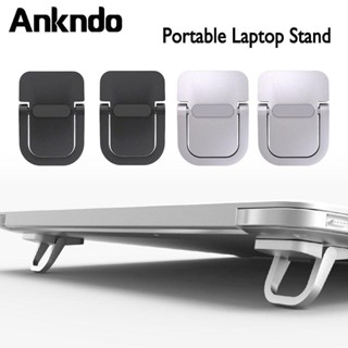 Ankndo ที่วางแล็ปท็อป Laptop Stand อะลูมิเนียม ขาตั้งโน้ตบุ้คพกพาสะดวก แท่นวางโน้ตบุ้ค แข็งแรง