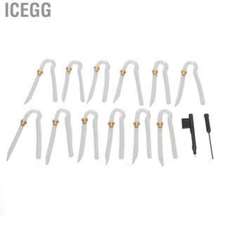 Icegg Preformed Hearing Amplifier BTE Tube  Hearing Amplifier BTE Tube Professional Cleaning Brush  for Home