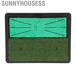 Sunnyhousess Golf Training Mat  Fashionable Golf Strike Pad Velvet Antiskid Strong Compatibility  for Courtyard